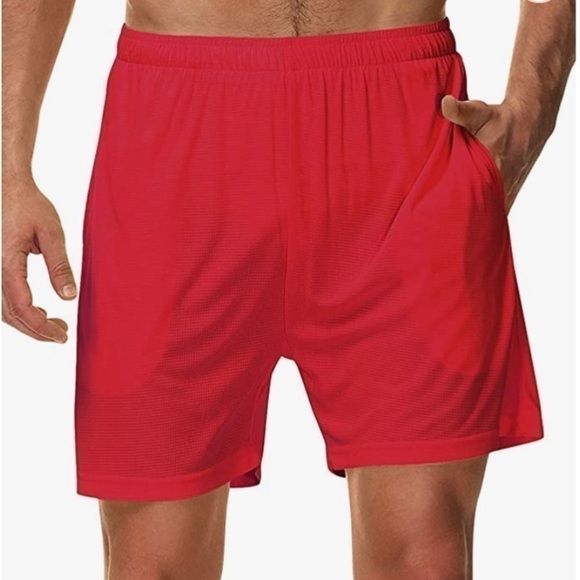 Special Magic NWT Men’s Active Air Force Blue Shorts Pockets Size-L - Picture 1 of 4